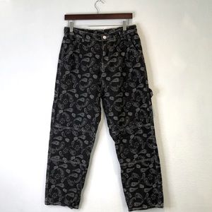 Paisley print Shein jeans size m